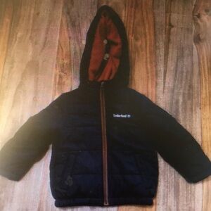 Timberland Black Hooded Jacket